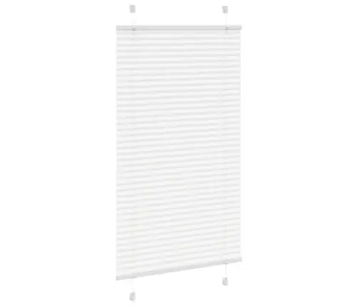 Plisuota Žaliuze Balta 70X150 Cm Audinio Plotis 69,4 Cm