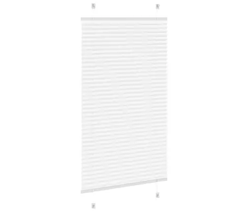 Plisuota Žaliuze Balta 75X150 Cm Audinio Plotis 74,4 Cm Plisuota Žaliuze Balta 75X150 Cm Audinio Plotis 74,4 Cm