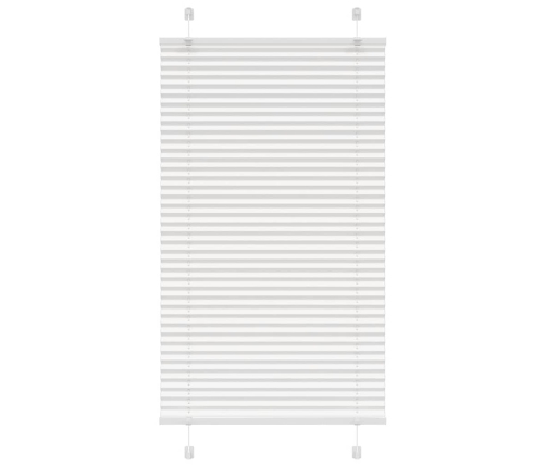 Plisuota Žaliuze Balta 80X150 Cm Audinio Plotis 79,4 Cm