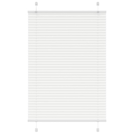 Plisēta Žalūzija Balta 90X150 Cm Auduma Platums 89,4 Cm Vidaxl