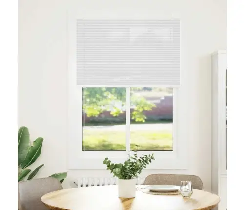 Plisseeritud Ruloo Valge 90X150 Cm Kanga Laius 89,4 Cm