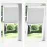 Plisseeritud Ruloo Valge 90X150 Cm Kanga Laius 89,4 Cm