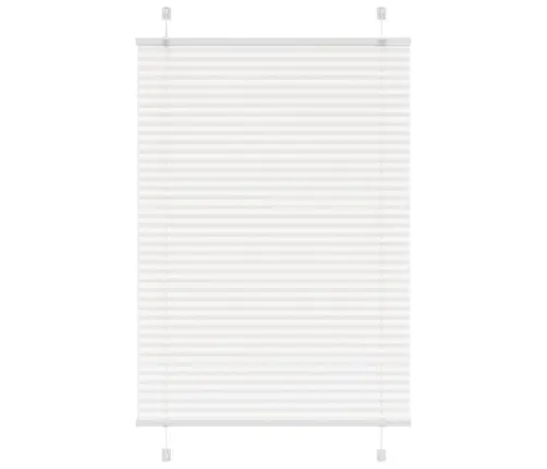 Plisuota Žaliuze Balta 100X150 Cm Audinio Plotis 99,4 Cm