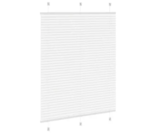 Kroku Žalūzija Balta 110X150 Cm Auduma Platums 109,4 Cm Vidaxl