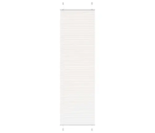 Plisseeritud Ruloo Valge 55X200 Cm Kanga Laius 54,4 Cm