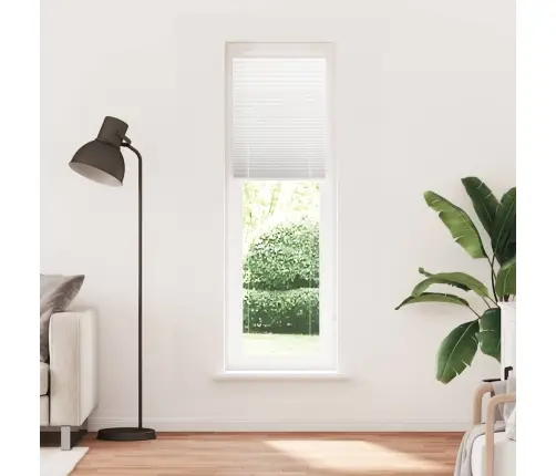 Plisseeritud Ruloo Valge 55X200 Cm Kanga Laius 54,4 Cm