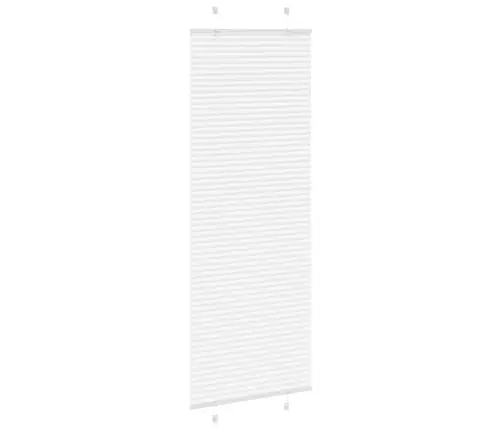 Plisēta Žalūzija Balta 70X200 Cm Auduma Platums 69,4 Cm Vidaxl Plisēta Žalūzija Balta 70X200 Cm Auduma Platums 69,4 Cm Vidaxl