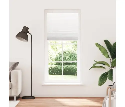 Kroku Žalūzija Balta 95X200 Cm Auduma Platums 94,4 Cm Vidaxl