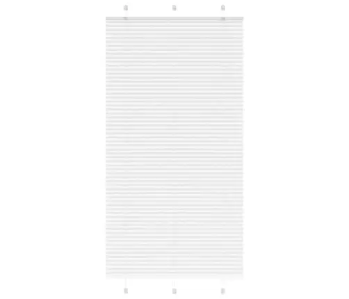 Kroku Žalūzija Balta 110X200 Cm Auduma Platums 109,4 Cm Vidaxl