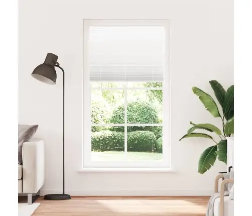 Kroku Žalūzija Balta 110X200 Cm Auduma Platums 109,4 Cm Vidaxl