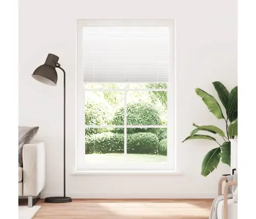 Kroku Žalūzija Balta 120X200 Cm Auduma Platums 119,4 Cm Vidaxl