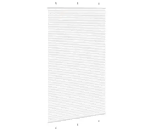 Kroku Žalūzija Balta 120X200 Cm Auduma Platums 119,4 Cm Vidaxl