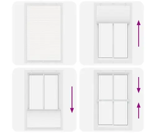 Kroku Žalūzija Balta 120X200 Cm Auduma Platums 119,4 Cm Vidaxl