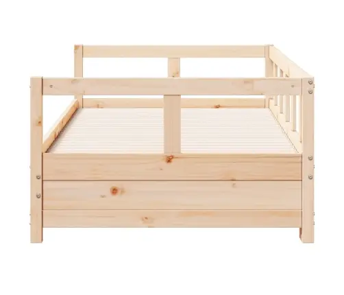 Gulta Bez Matrača, 80X200 Cm, Priedes Masīvkoks Vidaxl