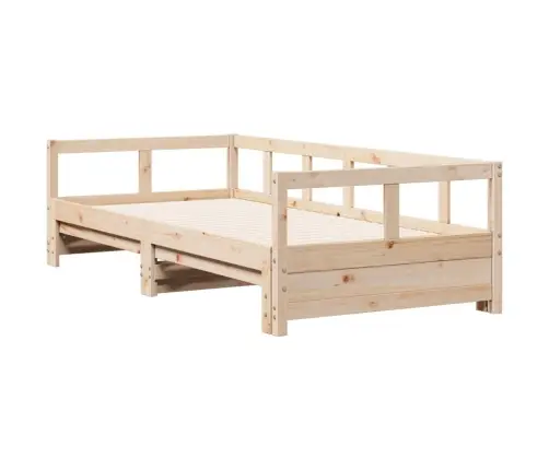 Päevavoodi Ilma Madratsita, 90 X 200 cm Männipuit