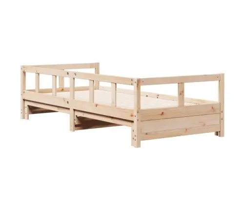 Päevavoodi Ilma Madratsita, 90 X 200 cm Männipuit