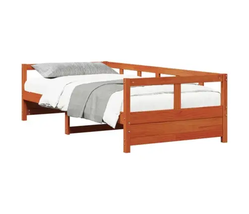 Lova Be Čiužinio, Vaško Ruda, 90X190cm Pušis