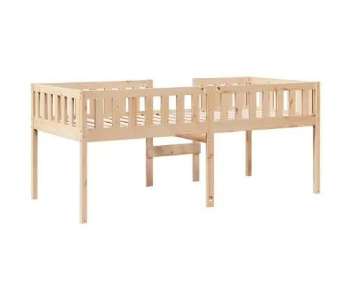 Vaikiška Lova Be Čiužinio, 90X190cm Pušies Medienos Masyvas