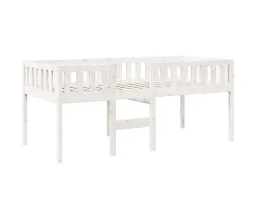 Lastevoodi Ilma Madratsita, Valge, 90 X 190 cm Männipuit