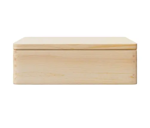 Koka Kaste Ar Vāku 40X30X13 Cm Priedes Masīvkoka Vidaxl