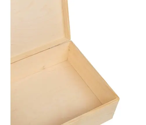 Koka Kaste Ar Vāku 40X30X13 Cm Priedes Masīvkoka Vidaxl