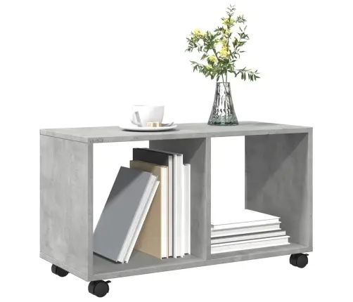 Plaukts Ar Riteņiem, 72X33X42,5 Cm, Konstruēts Koks Vidaxl