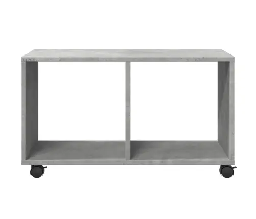 Plaukts Ar Riteņiem, 72X33X42,5 Cm, Konstruēts Koks Vidaxl