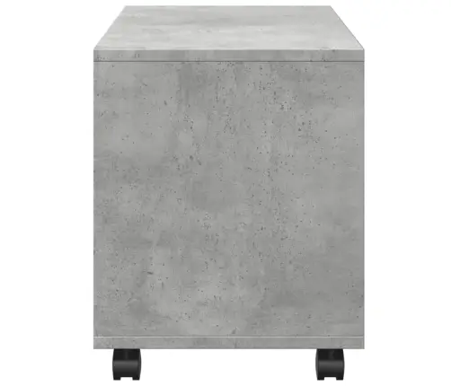 Plaukts Ar Riteņiem, 72X33X42,5 Cm, Konstruēts Koks Vidaxl