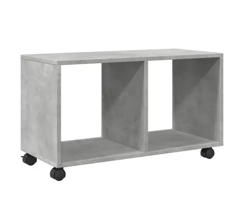 Plaukts Ar Riteņiem, 72X33X42,5 Cm, Konstruēts Koks Vidaxl