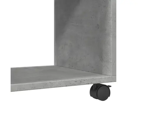 Plaukts Ar Riteņiem, 72X33X42,5 Cm, Konstruēts Koks Vidaxl