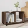 Ratastel Kapp, Pruun Tamm, 72X33X42,5 cm Tehispuit
