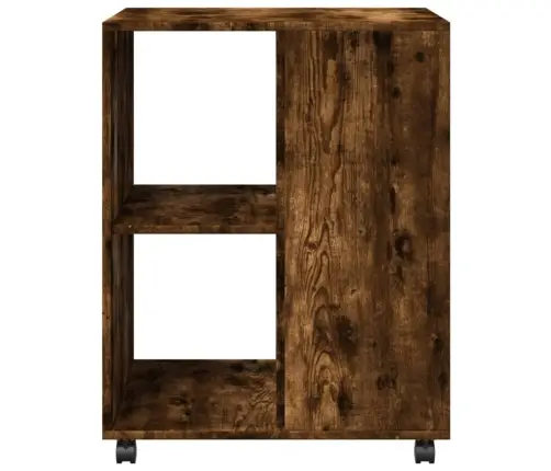Lisalaud Ratastega, Suitsutatud Tamm, 55X60X78 cm Tehispuit