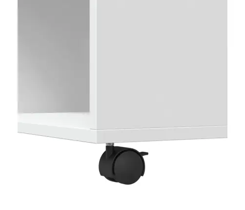 Kafijas Galdiņš, Balts, 80X80X40 Cm, Inženierijas Koks Vidaxl