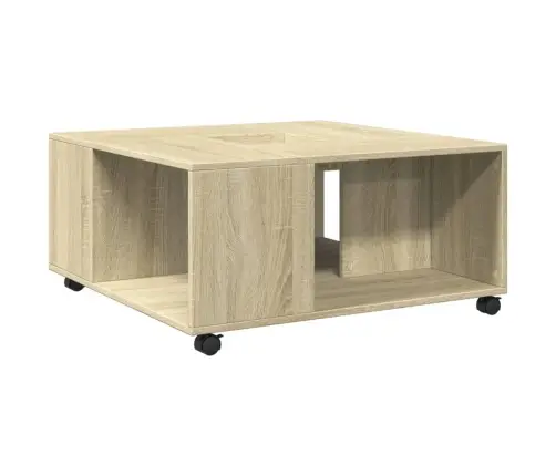 Kohvilaud, Sonoma Tamm, 80 X 80 X 40 cm Tehispuit