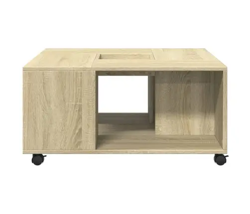 Kohvilaud, Sonoma Tamm, 80 X 80 X 40 cm Tehispuit