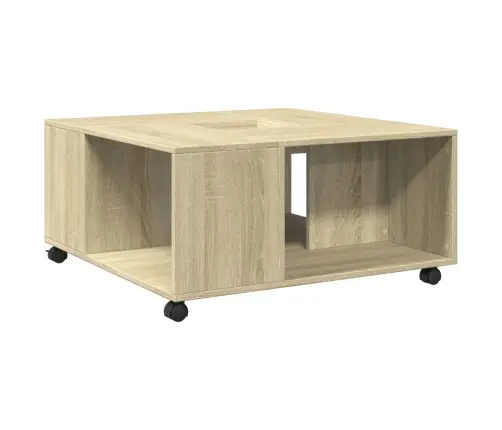 Kohvilaud, Sonoma Tamm, 80 X 80 X 40 cm Tehispuit