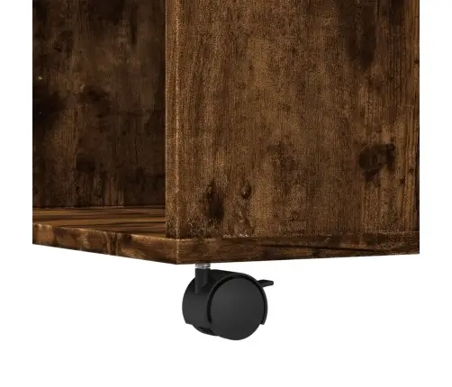 Kafijas Galdiņš, Ozola Krāsa, 80X80X40 Cm, Inženierijas Koks Vidaxl