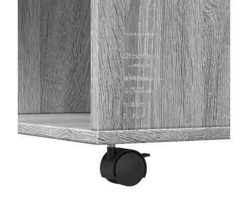 Kohvilaud, Hall Sonoma Tamm, 80X80X40 cm Tehispuit