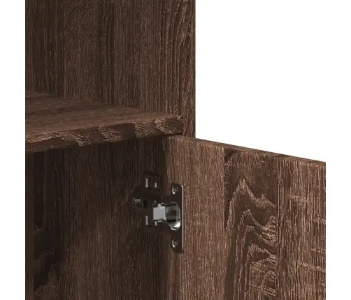 Plaukts Uz Riteņiem, Ozolkoka, 55X40X91 Cm, Inženierijas Koks Vidaxl