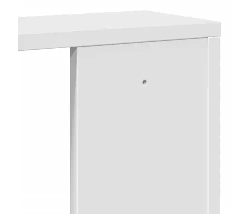 Sienas Plaukts, Balts, 100X15X70 Cm, Inženierijas Koks Vidaxl