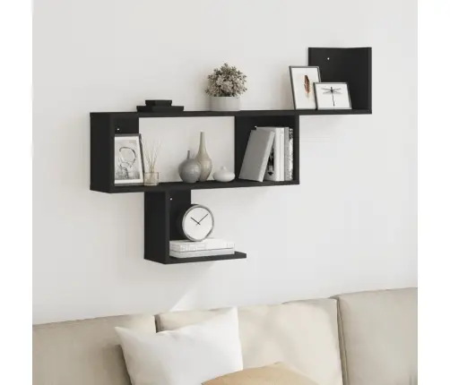 Seinariiul, Must, 100X15X70 cm Tehispuit