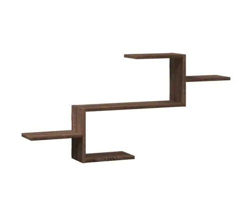 Seinariiul, Pruun Tamm, 104X15X49 cm Tehispuit