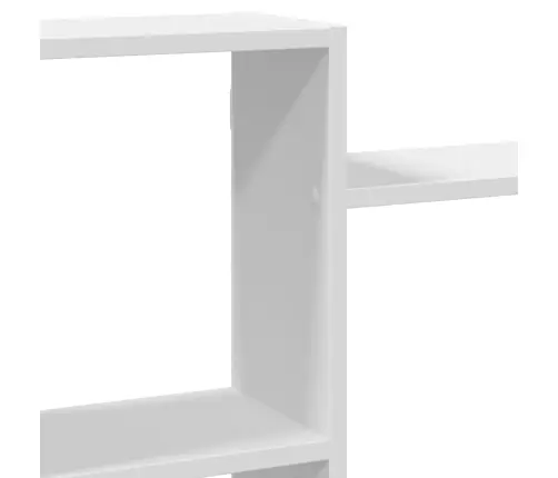 Sienas Plaukts, Balts, 159X18X65 Cm, Inženierijas Koks Vidaxl