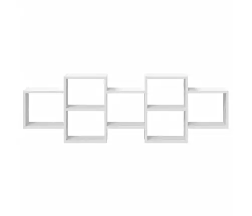 Seinariiul, Valge, 129X18X42 cm Tehispuit