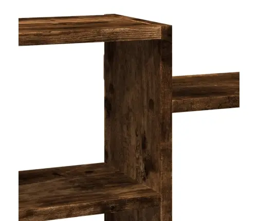 Sieninė Lentyna, Dūminio Ąžuolo, 129X18X42cm Apdirbta Mediena