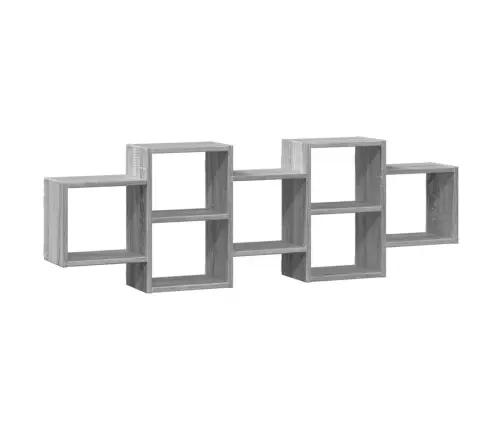 Sieninė Lentyna, Pilka Ąžuolo, 129X18X42cm Apdirbta Mediena