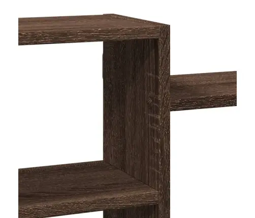 Seinariiul, Pruun Tamm, 129X18X42 cm Tehispuit