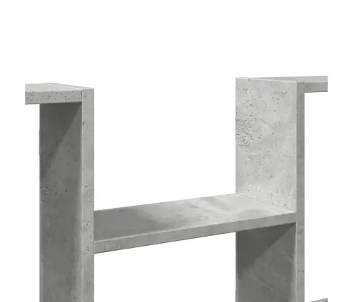 Sieninė Lentyna, Betono Pilka, 99X15X60cm Apdirbta Mediena