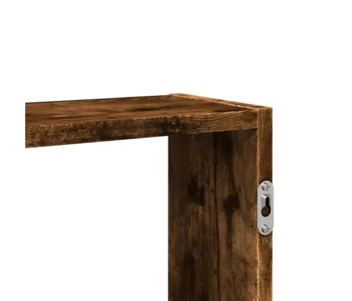 Sieninė Lentyna, Dūminio Ąžuolo, 99X15X60cm Apdirbta Mediena