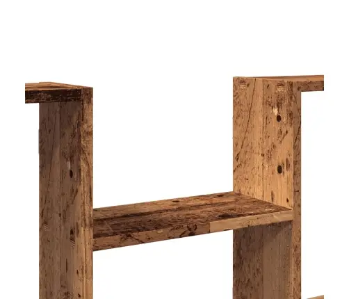 Sienas Plaukts, Veca Koka, 99X15X60 Cm, Inženierijas Koks Vidaxl